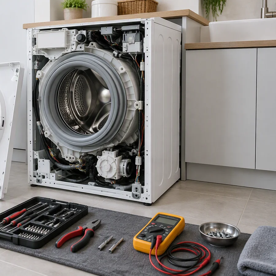 Appliance repair close-up at Sam Appliance Repairs