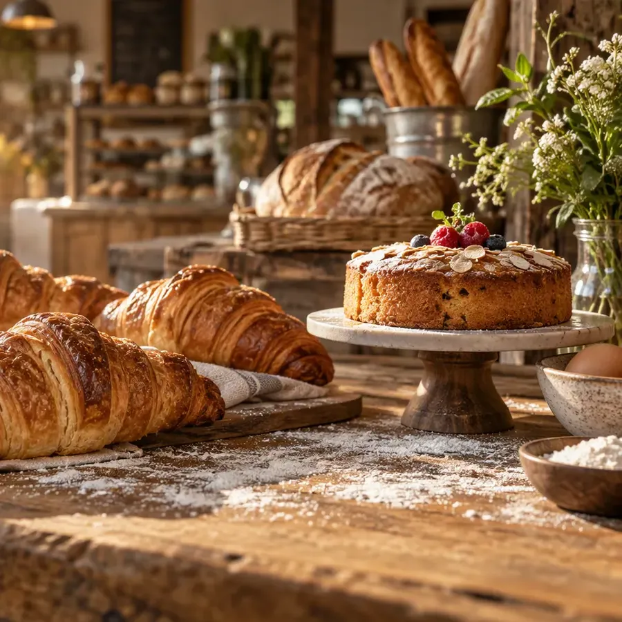 Home bakery detail at BakingDelights by Litun