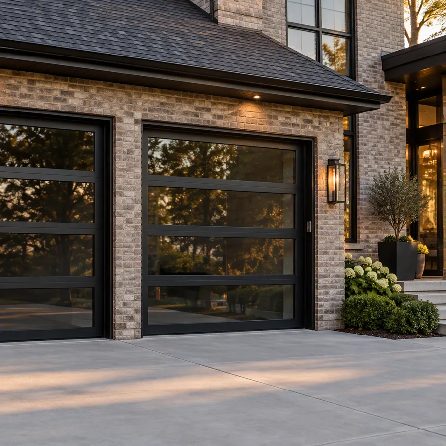 Garage door service close-up at Dodds Garage Doors