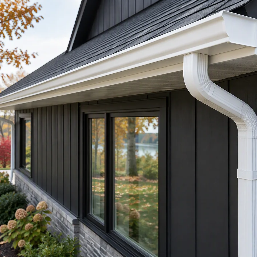 Gutter & eavestrough service detail at Toronto Gutter Cleaning