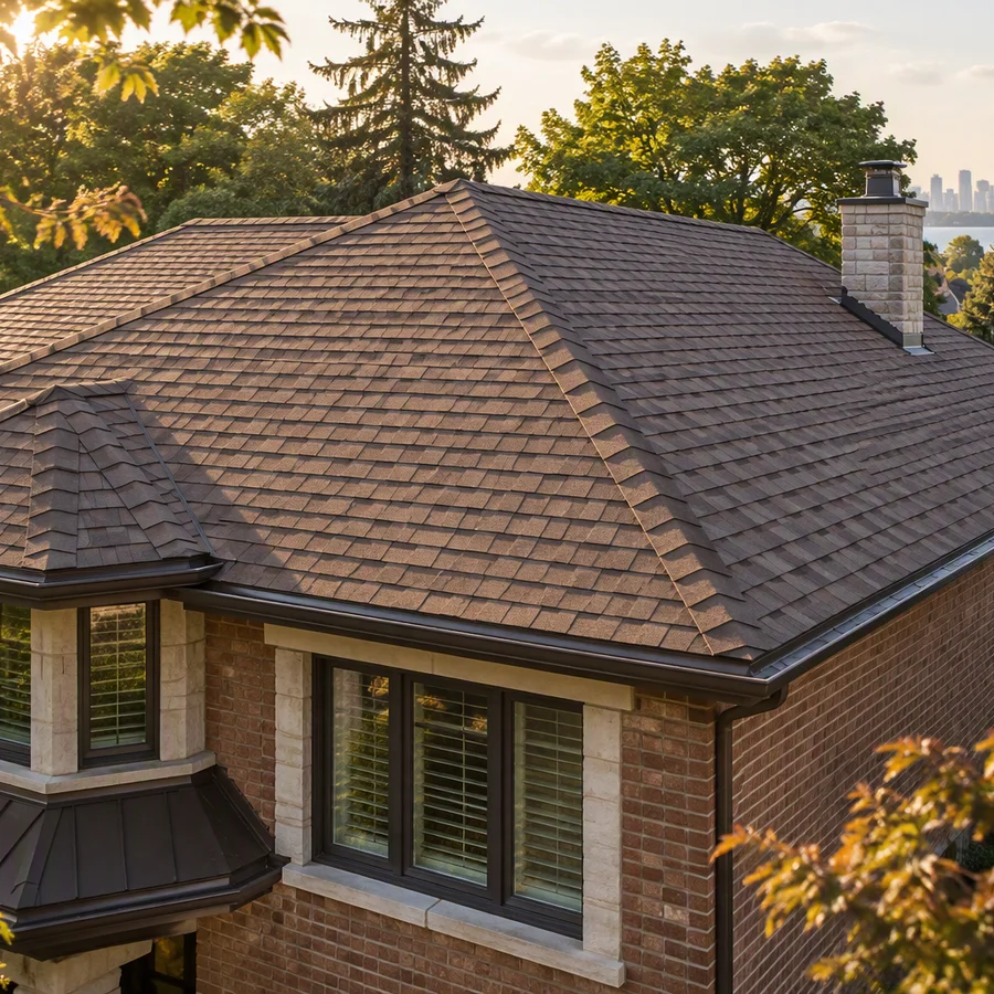 Roofing contractor detail at Royal Roofing
