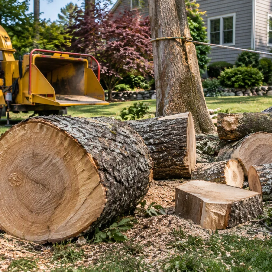 Tree service detail at Maple Valley Tree Care